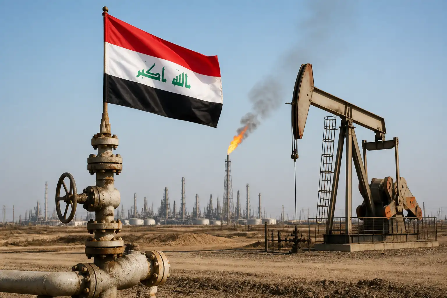 ảnh minh hoạ sản lượng dầu Iraq